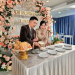 🤵👰พิธีสงฆ์ พิธีหมั้น💍 คุณตั้งโอ๋❤️คุณดงอ้อ ณ ห้องสินธูทัศนา 3 #ราชนาวีสโมสร